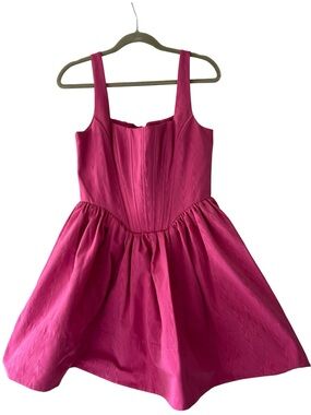 Staud landscape pink dress size 10
